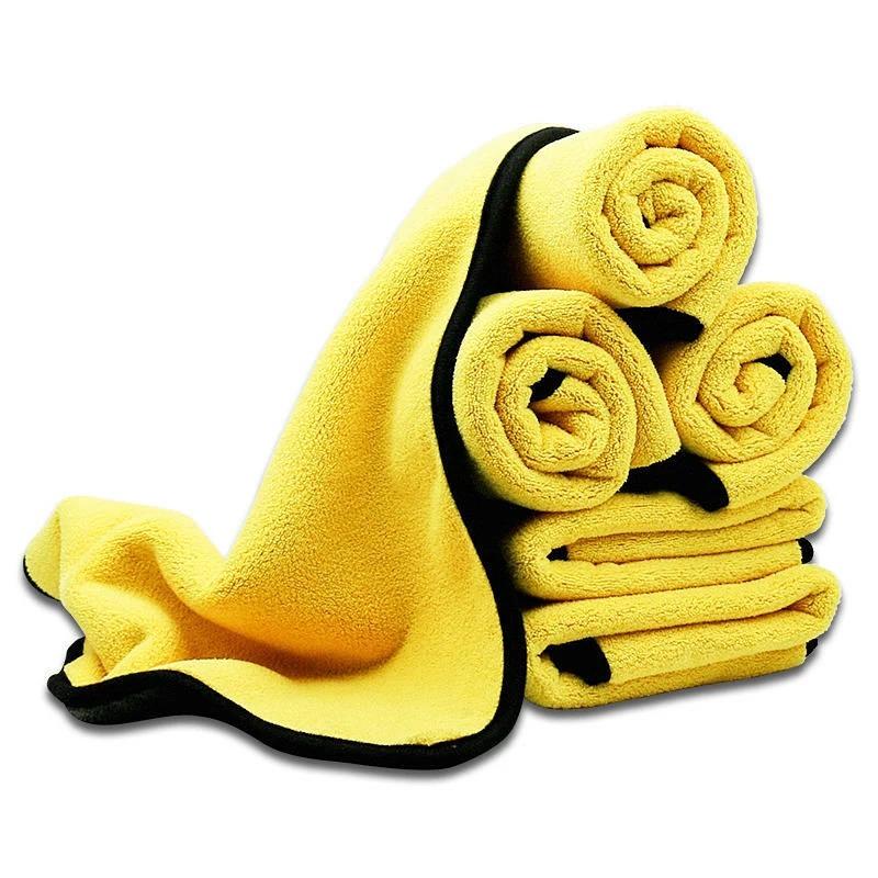 Microfiber Dog Bathing Towel Pet Dog Absorbent Towel  Dog Bathrobes Wiping Cloth