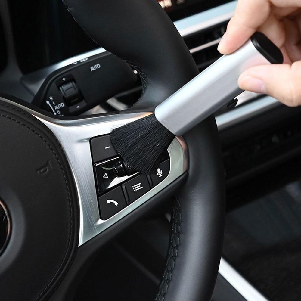 Car Detailing Brush Retractable Car Cleaning Wash Tools Auto Detailing Set Dashboard Accessories Air Outlet Cleaning Brush