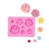 3D Flower Silicone Molds DIY Fondant Craft Cake Candy Chocolate Ice Pastry Baking Tool Mould Handmade Soap Mold Cake Decoration