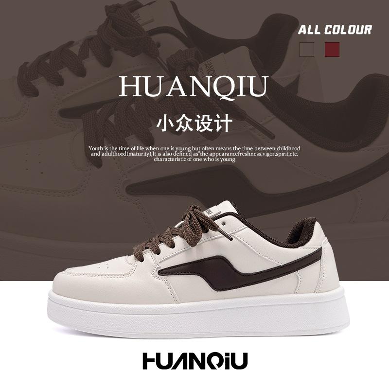 Global Heightening Little White Shoes Men's Summer ZHQ68180N Niche Design Trend Casual Board Shoes Men's Students Men's Shoes