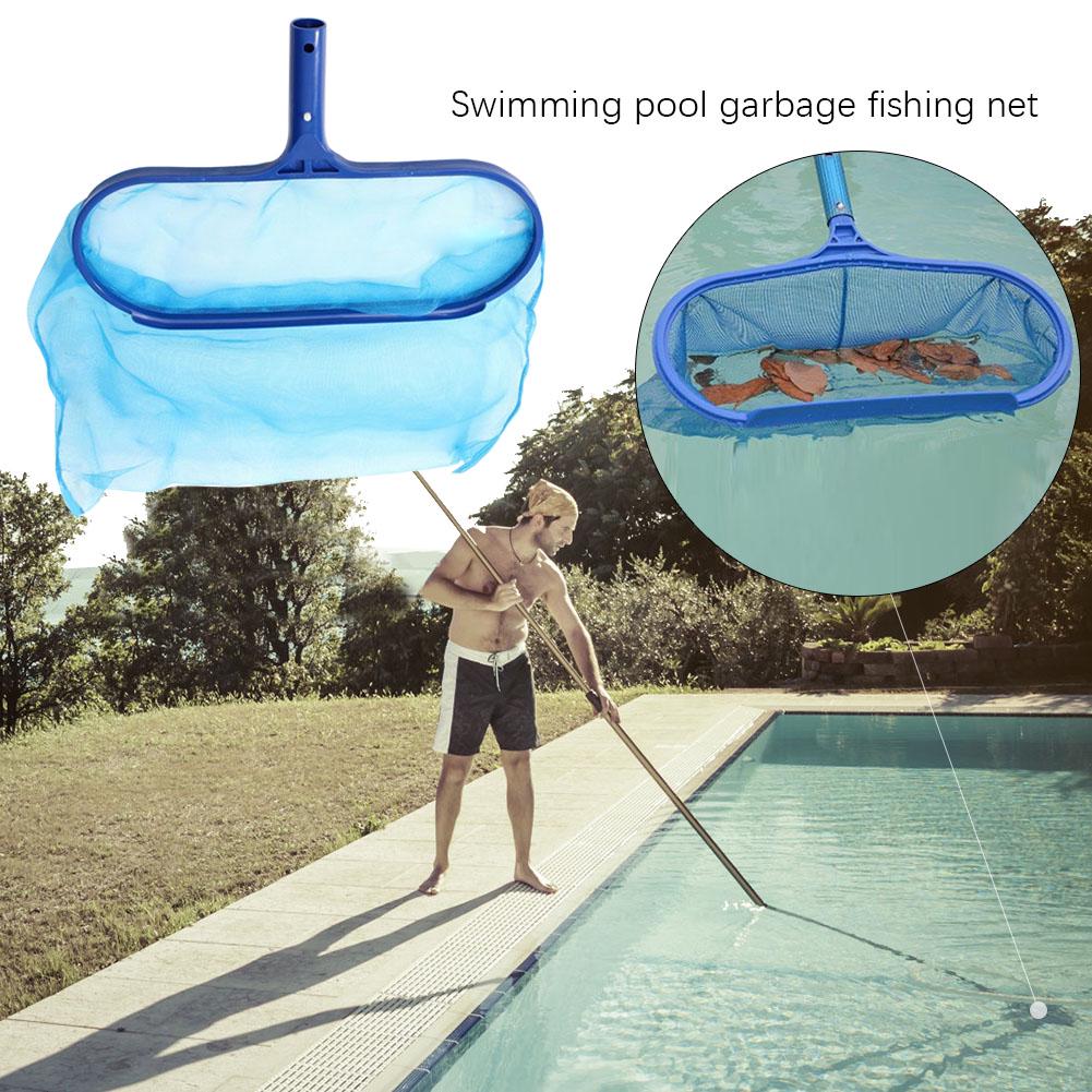 Pool Skimmer Net Swimming Pool Cleaning Net Leaf Mesh Deep Bag Rubbish Rake SPA Pond Leaf Skimmer Cleaning Net Pool Accessories