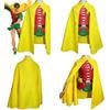 Teen Titans Robin Cosplay Costume With Polyester Blend For Halloween Stage Performance Adults