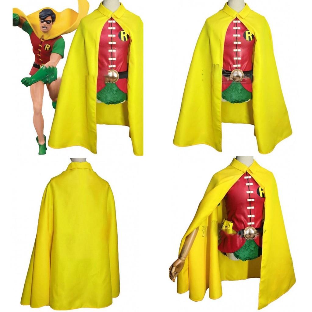 Teen Titans Robin Cosplay Costume With Polyester Blend For Halloween Stage Performance Adults