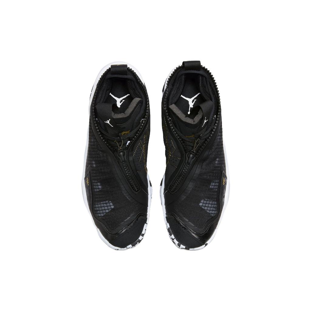 Air Jordan Why Not Zer0.6 PF Black Gold Men Sneakers Metallic-Gold White DV1249-071
