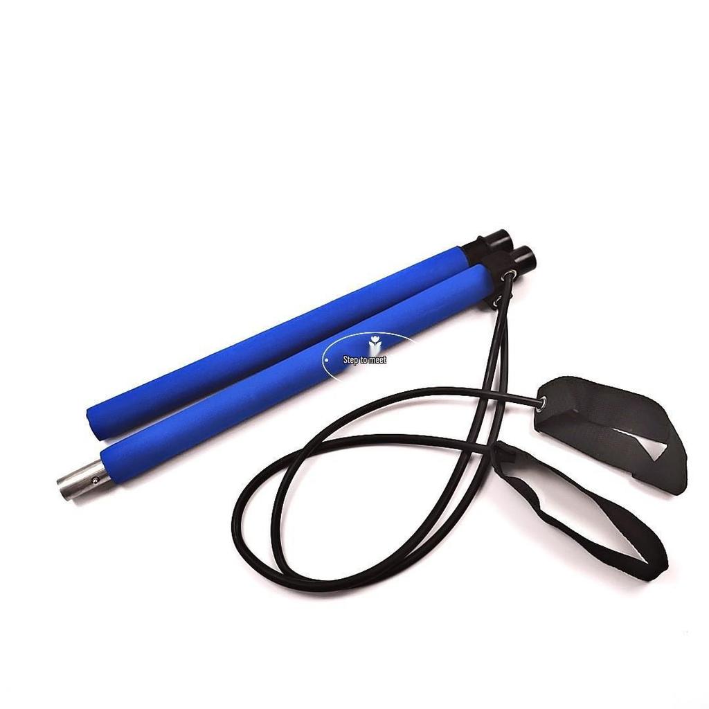 Home Pilates Stick & Elastikband für Damen-Yoga und Widerstandstraining
