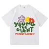 Young The Giant Victory Garden T-Shirt Sommer Kurzarm Baumwolle Damen T-Shirt Rundhals Mode Design Grafik Merch Unisex Tees