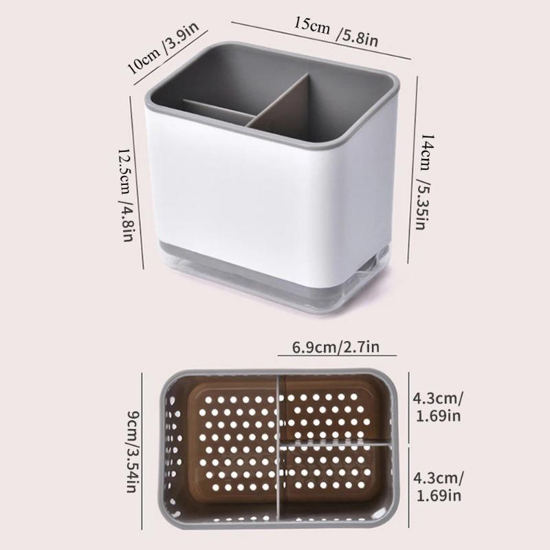 1pcs Household Multi-Functional Tableware Rack Kitchen Tableware Drain Rack Chopsticks Rack Spoon Chopsticks Fork Storage Rack