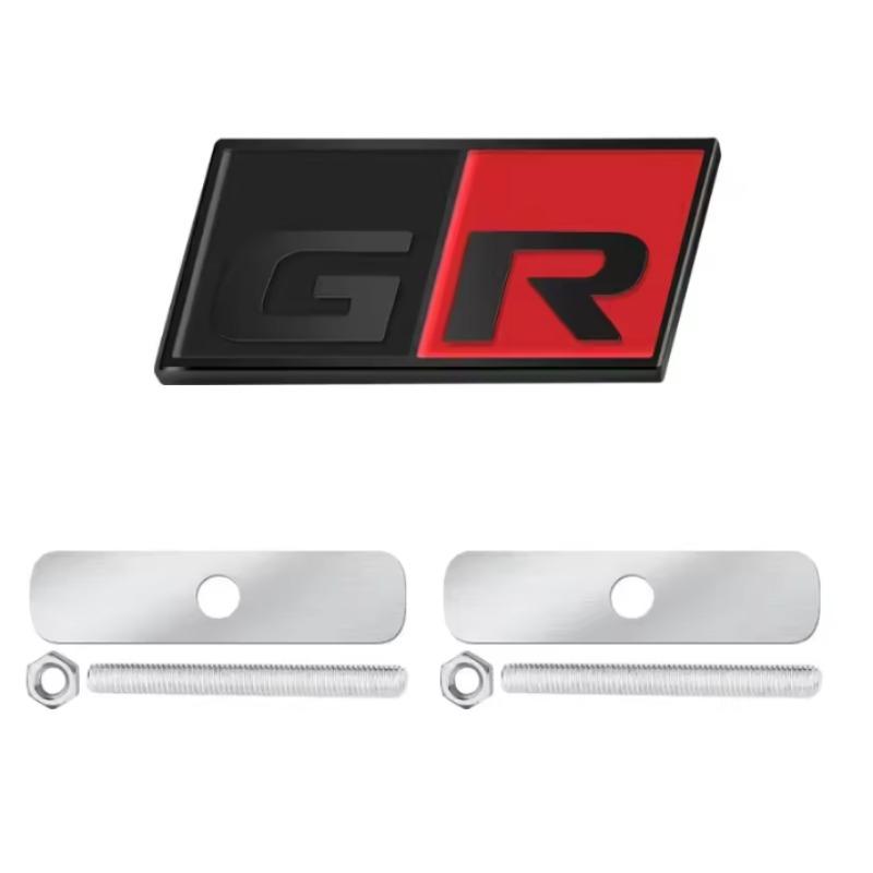 1PC Car Front Hood Grille Emblem Badge Auto Side Fender Decal Sticker for HV YARiS RZ RC RS Prius Alphard Avensis Prius Verso Crown Yaris