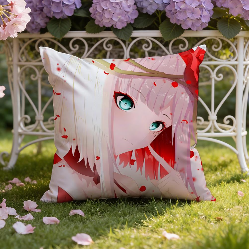 Anime T-Takt Op. Destiny Cushion Cover Home & Car Dual-Scene Pillow Cover: Reversible for Premium Comfort