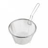 Easy Food Release Non-Stick Fry Basket Portable Colander Strainer With Handle