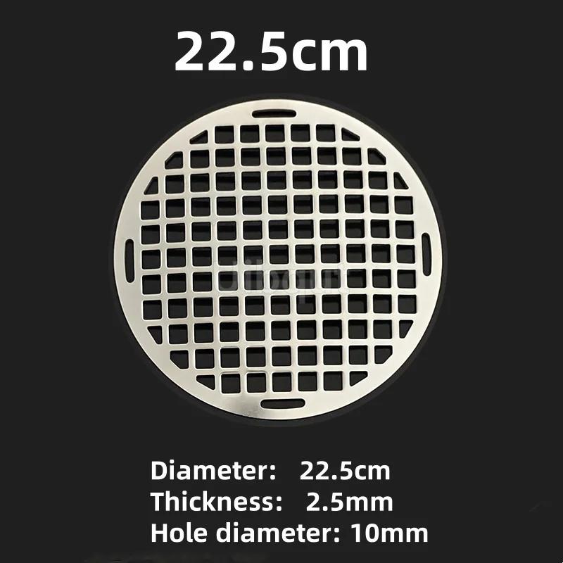 15 To 60cm Smooth Barbecue Round Cooling Baking Rack 304 Stainless Steel Wire Oven Grill  Sheet Circular BBQ Net Baking Grill