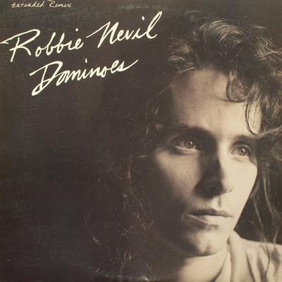 LP Plaat ROBBIE NEVIL Dominoes Extended Remix S75183 EMIManhattan R 1987 Canada Pop Gebruikt