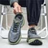 Scarpe da Uomo Colorate con Tacco Grosso e Suola in Gomma alla Moda Stivali Neri da Uomo Tessuti Sneakers di Marca di Lusso Vip Sport 2025outdoor Sport Ultimi