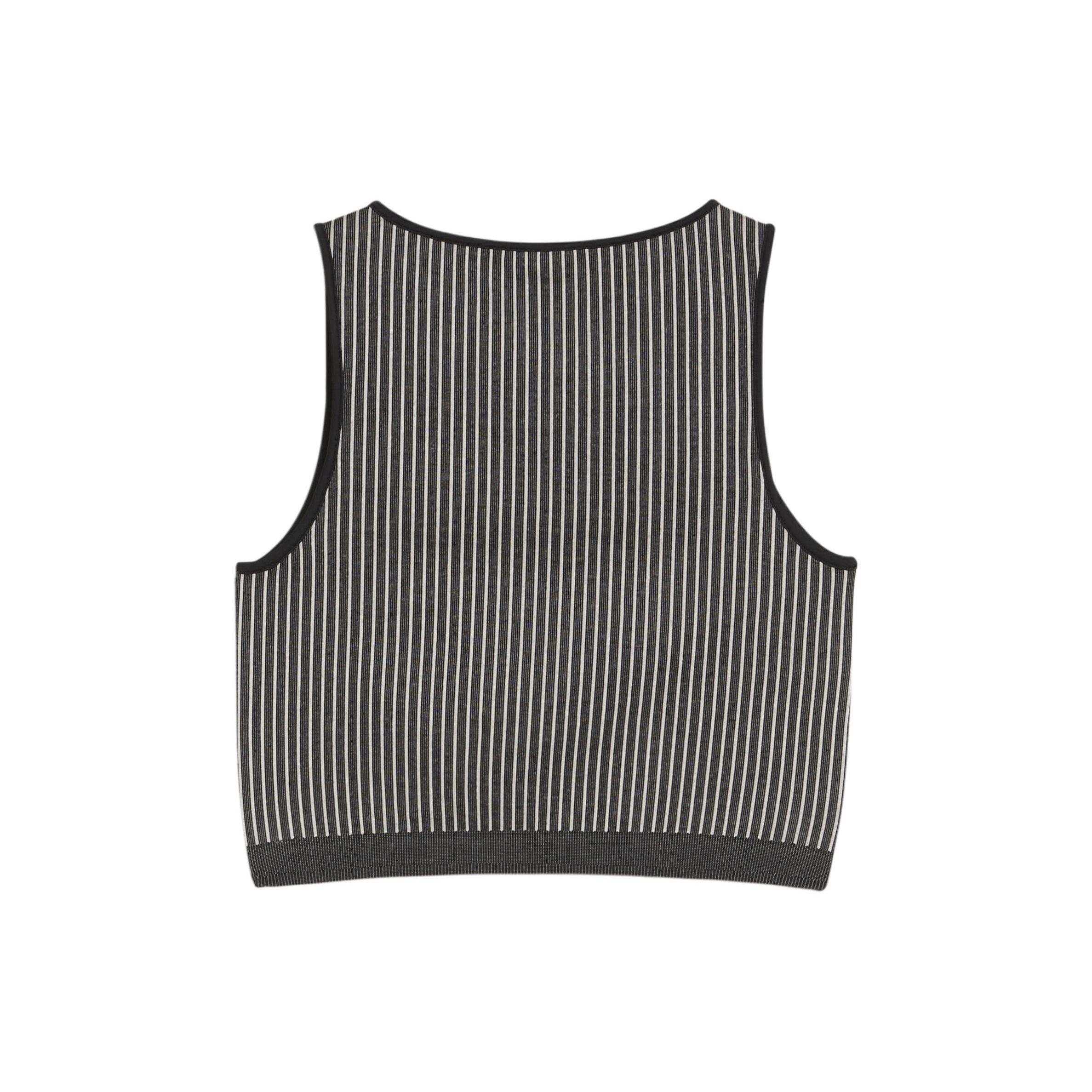 Puma Укороченный топ Dare To Crop в полоску — фото 2