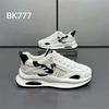 2024 summer mesh breathable board shoes trendy with retro thick-soled low-top lace-up sports single shoes Douyin dad shoes