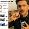Retro Digital Camera - 1080P Video Recorder, LED Fill Light, 0.96-Inch IPS Screen, Portable Video Cam
