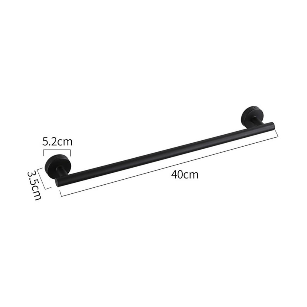Stainless Steel Towel Rack Paper Towel Rack Bathroom Towel Bar Wall Hook Bathroom Storage Rack
