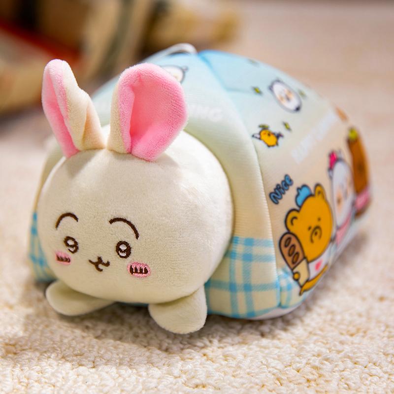 

Чиикава 18 см Подвесная плюшевая игрушка Каваи Аниме Усаги Палатка Пончик Мягкая кукла Сумка Мобильный декор Ребенок Девочка День рождения Рождество Подарок 18CM