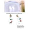 Fashion Light Bulb Shape Humidifier with Soothing Night Light USB Portable Technology Plastic Texture for Bedroom Decors