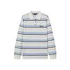Teenie Weenie Women's Striped Polo T-Shirt with Bear Lettering