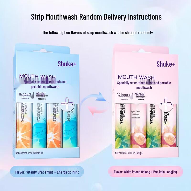 Shuke Portable Mouthwash Strips