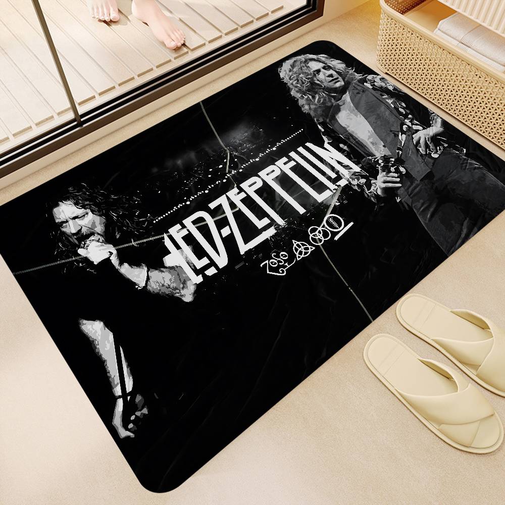 Rock Band L-Led Zeppelin Room Mats Retro Multiple Choice Living Room Kitchen Rug Non-Slip Welcome Rug