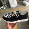 Spring and summer new thick-soled lace-up sports shoes flat-soled casual shoes large size color matching canvas single shoes women