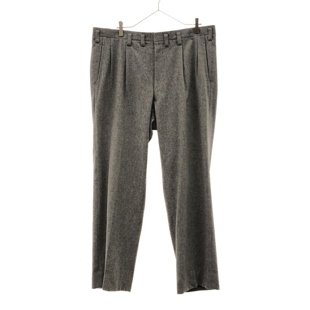 OLD 80s Made in England Slacks pants gray 2-Tack Rocket Talon Men's Used