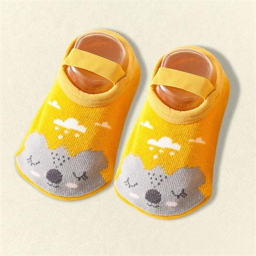 

Spring Newborn Socks Kids Anti Slip Floor Socks With Rubber Soles Autumn Baby Boy Girl Cartoon Printed Comfortable Socks 0-3Yrs 0-1Y(S)