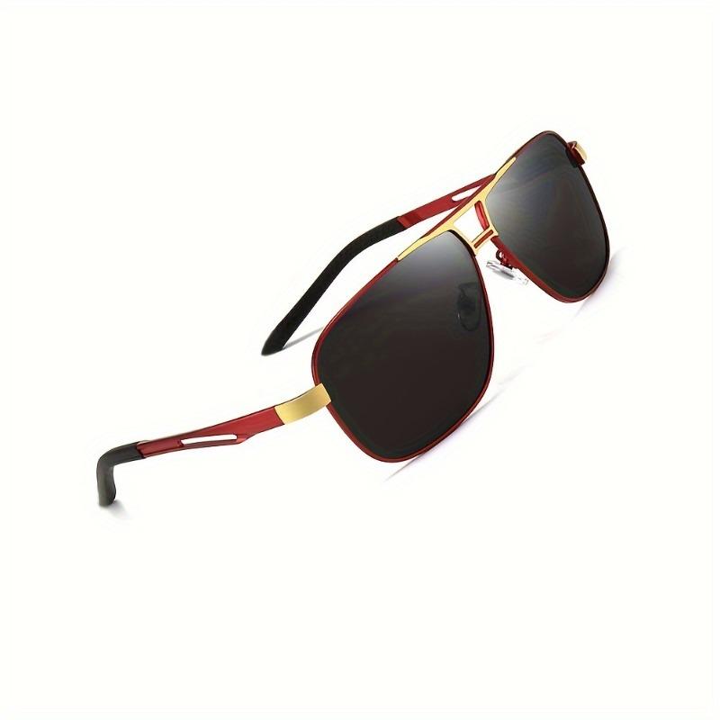 Vintage-inspirierte Herren-Metall-Stilvolle Vollrand-Retro-Design mit Chromakzenten Ideal für Aktivitäten und Sportbrillen