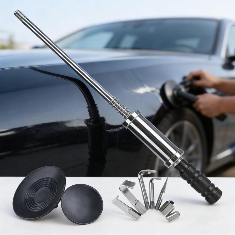 Dents Repair Tool Nonslip Hammer with Heads Tap Down Tool Paint Dents Removal Kit Tap Down Hammer