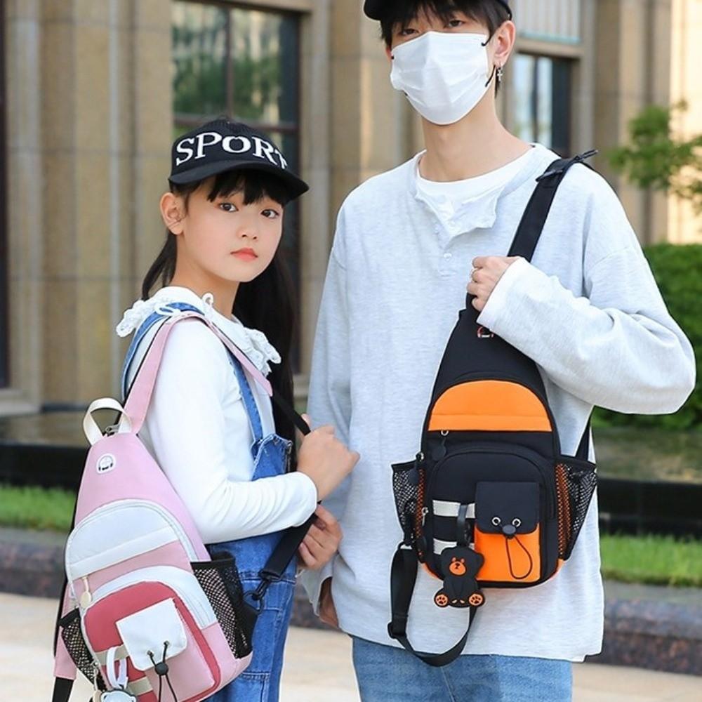 Large Capacity Crossbody Shoulder  Bag Waterproof Backpack Fashion 2 In1  Chest Bag  Outdoor