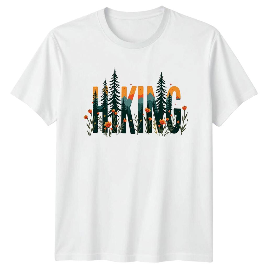 Hiking TShirt Hiking Outdoor Nature Birthday Gift For Him And Her