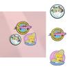 Unique Cartoon Character Brooch With Fun Bowling And Biking Designs For Fashionable Accessories