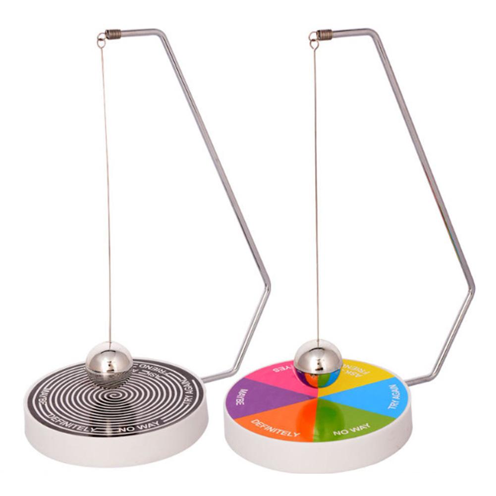 Decision Maker Pendulum Magnetic Decision Maker Ball Creative Swinging Pendulum Game Decorative for Indecisive Moments