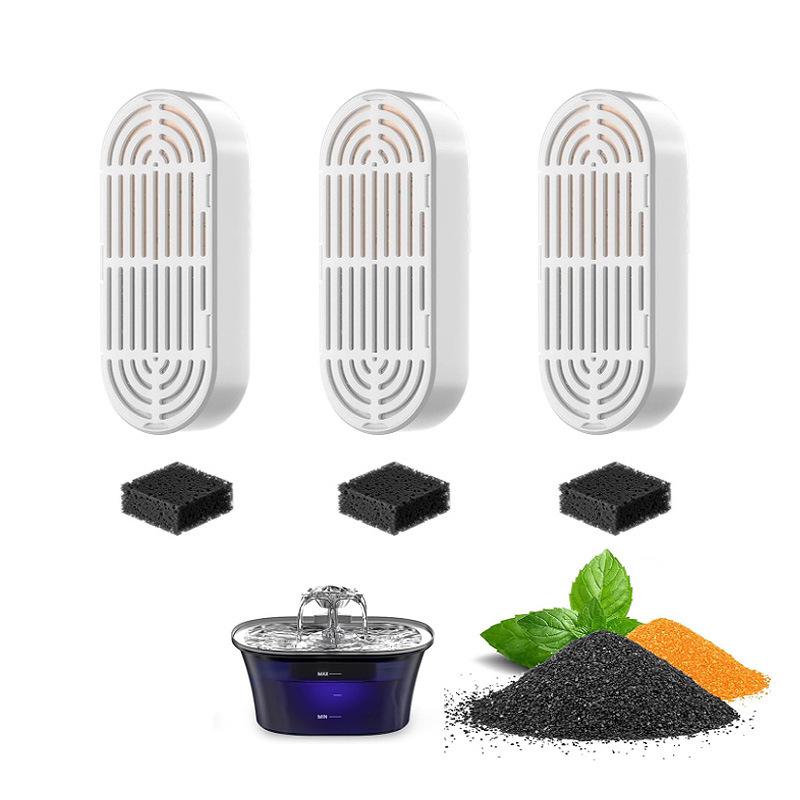 2.5L Stainless Steel Pet Water Fountain with LED Light & Flower Spout
