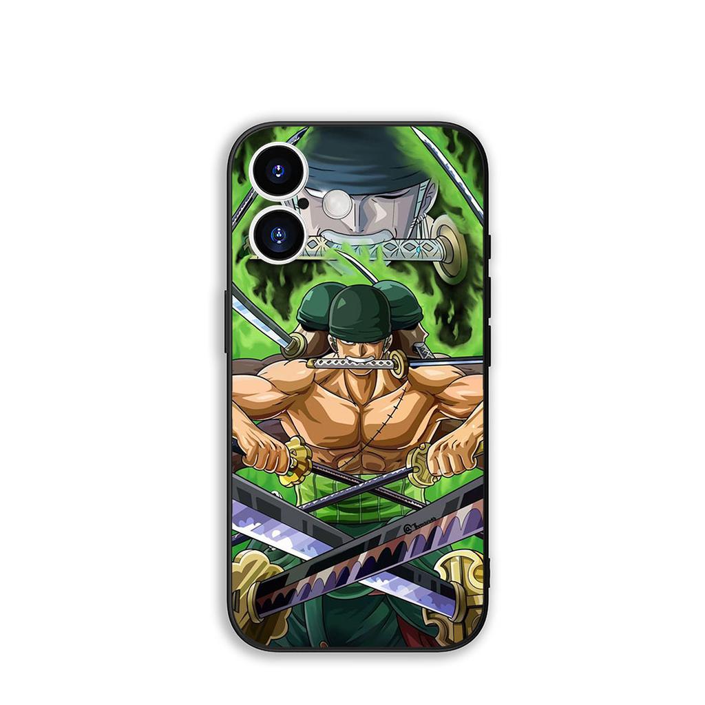 for OPPO A18 A16 A17 A38 A54 A40 A60 A80 A78 A79 A57 A55 A96 A15 A12 a53 Phone Cover Case Roronoa Zoro Luffy ONE PIECE