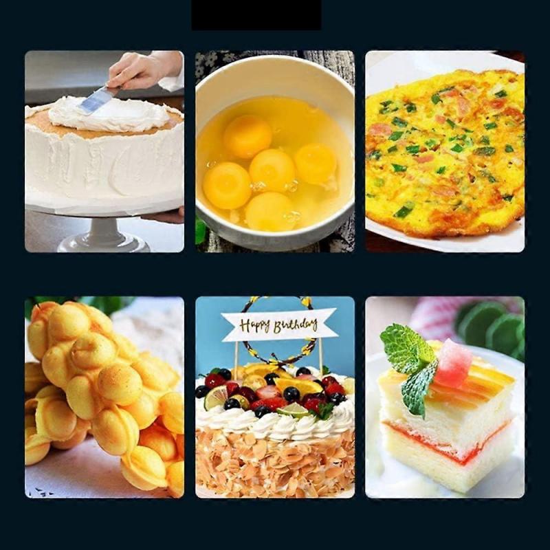 Colorful Mini Silicone Whisk, Multifunctional Manual Egg Beater for Blending, Whisking