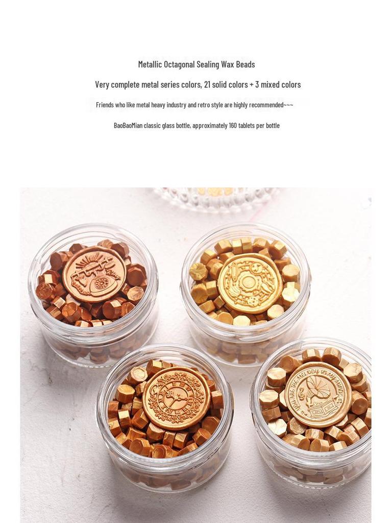 Boom Boom Rabbit Retro Metallic Sealing Wax Granules for Wedding Invitations & Envelopes - High Gloss Stamp Wax Seal.