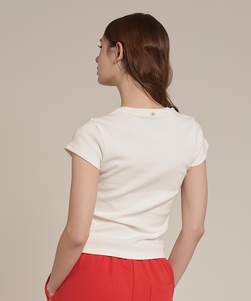 Iteoneolmomeonteu Basic Milano T-Shirt _ White