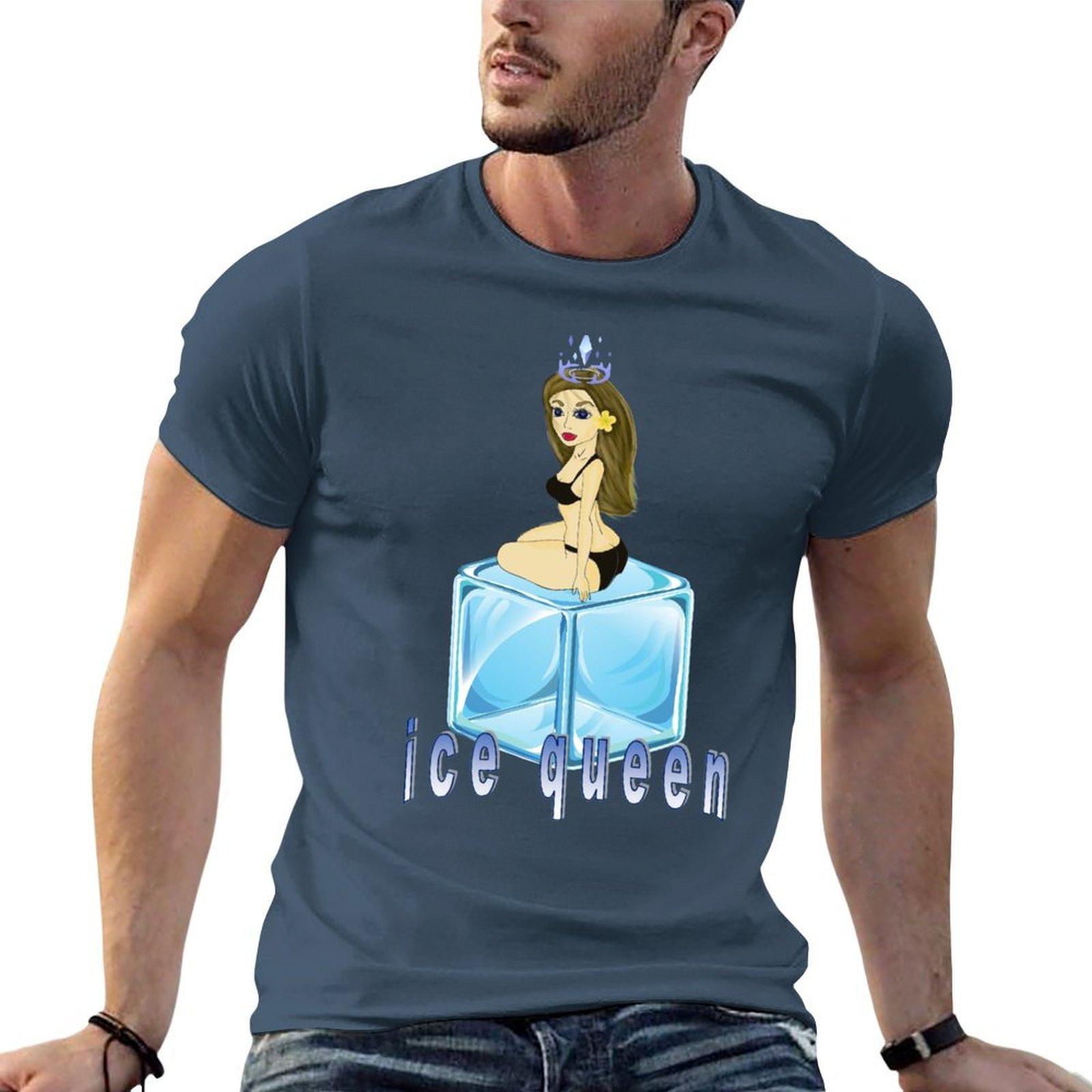 The Crowned Ice Queen Tshirt Cotton T Shirts High Quality Unisex T Shirts High Quality Luxury Brand Cotton T Shirt Unisex Tshirt S