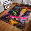 1PC Aliens and UFO Printed Carpet for Bedroom Living Room Bedside Sofa Floor Mat Modern Home Decor Area Rug Machine Wash