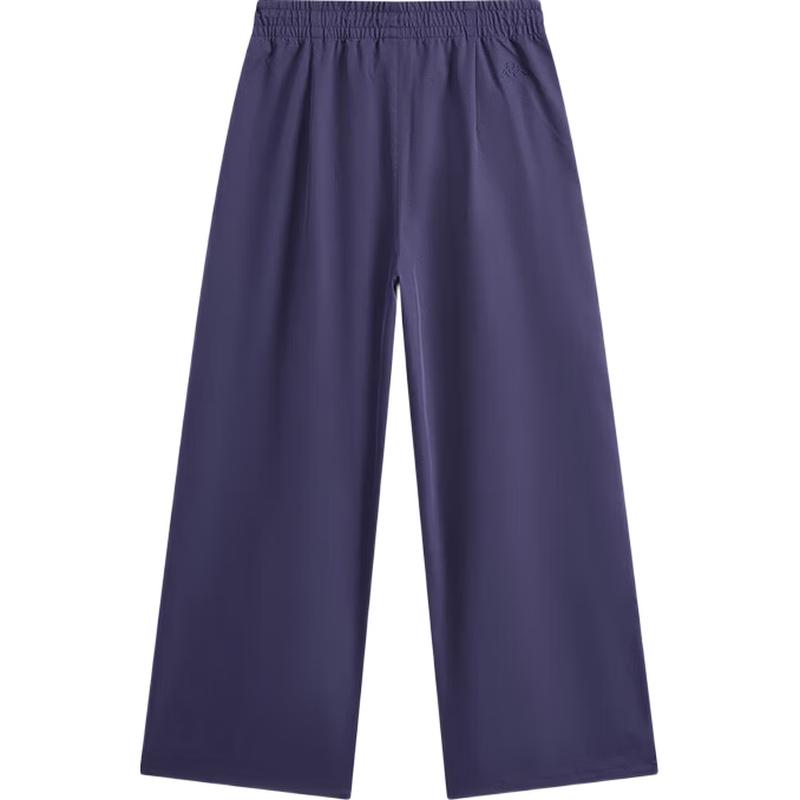 Kappa Women s Loose Fit Wide-Leg Track Pants L