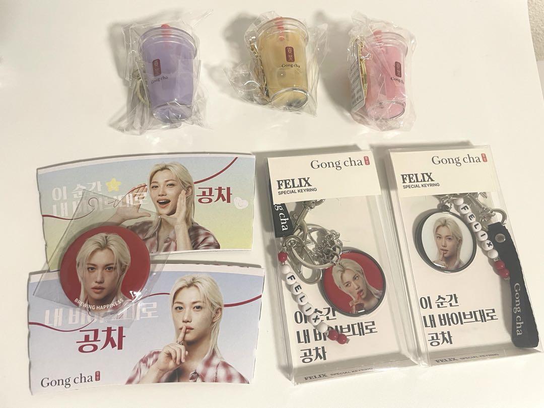 

[USED] Gong Cha Piri Felix Key Ring Stray Kids SKZ Set