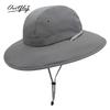 Summer Outdoor Sun Protection Fishing Hat Anti-splashing Surf Big Brim Sun Hat Bucket Hat