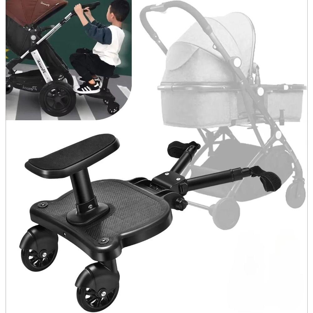 2 in 1 Sit and Stand Stroller Pedal Adapter Creative Strollers Step Board Adapter  Outdoor