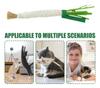 3pcs Simulated Scallion Shape Cat Toys with Natural Silver Vine Stick Pet Pet Chew Toys Cat Teething Products Cat Teasing Toy