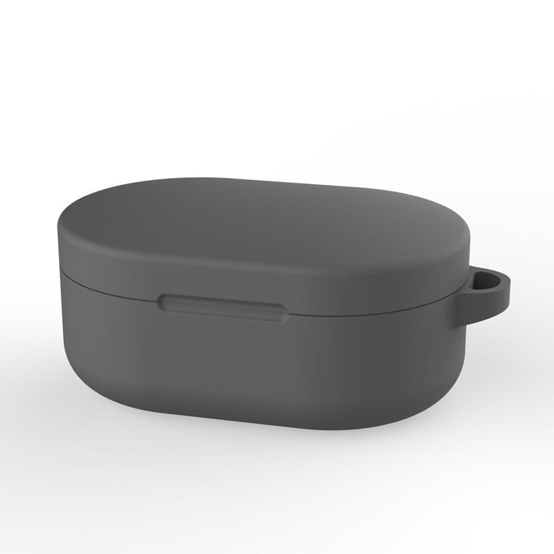 Silicone Pure Color Liquid Silicone Earphone Protective Case Cover For Redmi Airdots