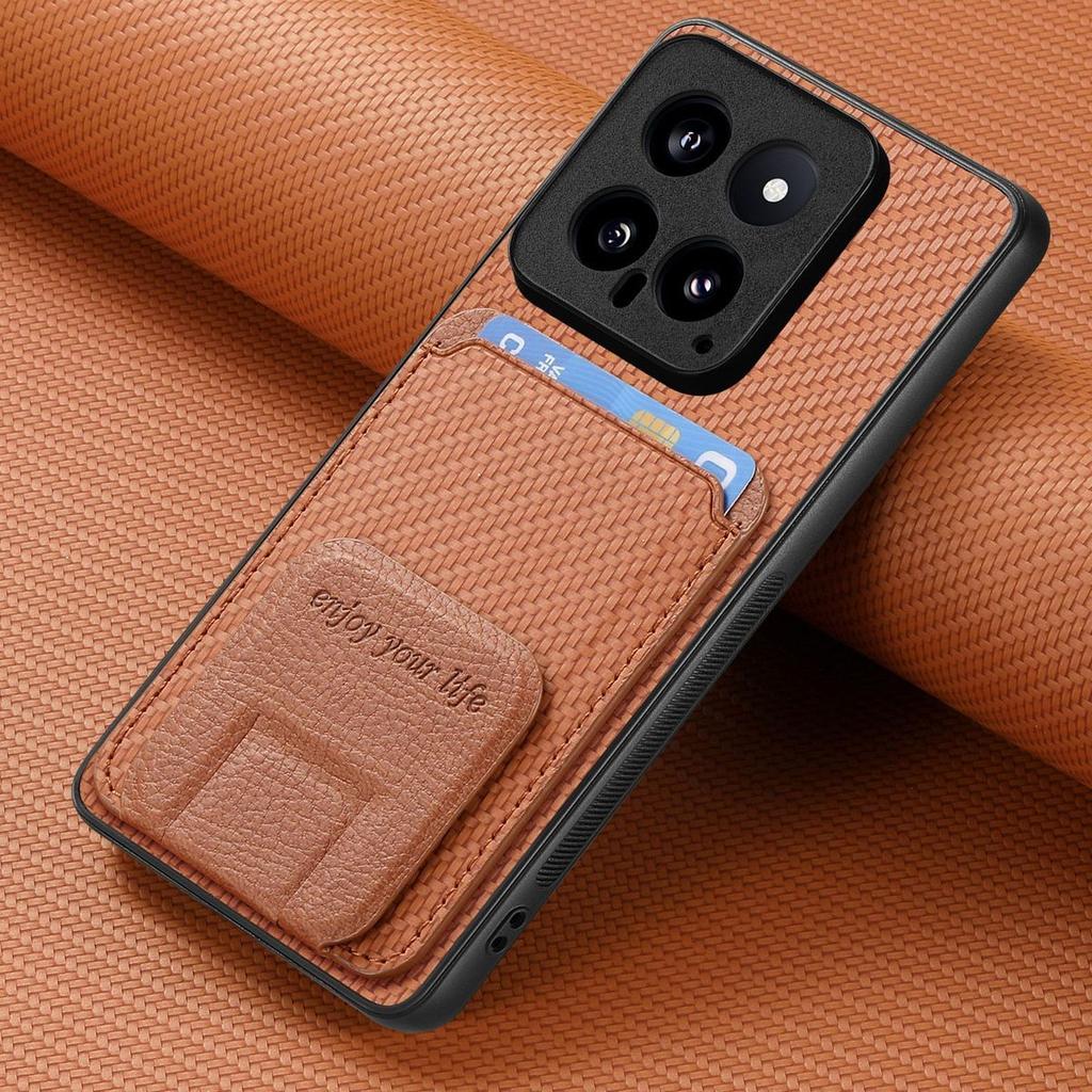Xiaomi Mi 15Pro Mobile Phone Case Simple K80 Card Bag Turbo4 Car Magnetic Redmi Note14 Protective Case