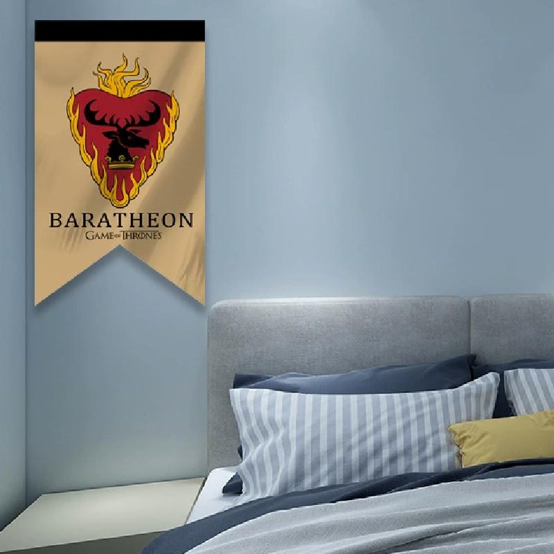 Thrones Of Game Pattern Printing Swallowtail Flag Outdoor Decoration Fashion